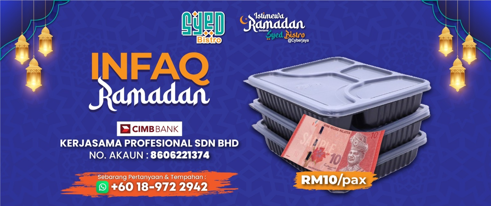 Banner KOPROJAYA Infaq Ramadhan